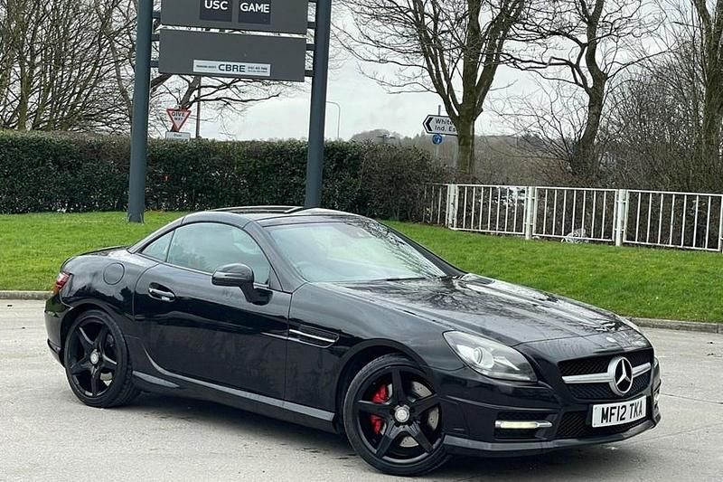 Used Mercedes SLK200 AMG 184 HP (135 kW) 2012 Black Cabriolet