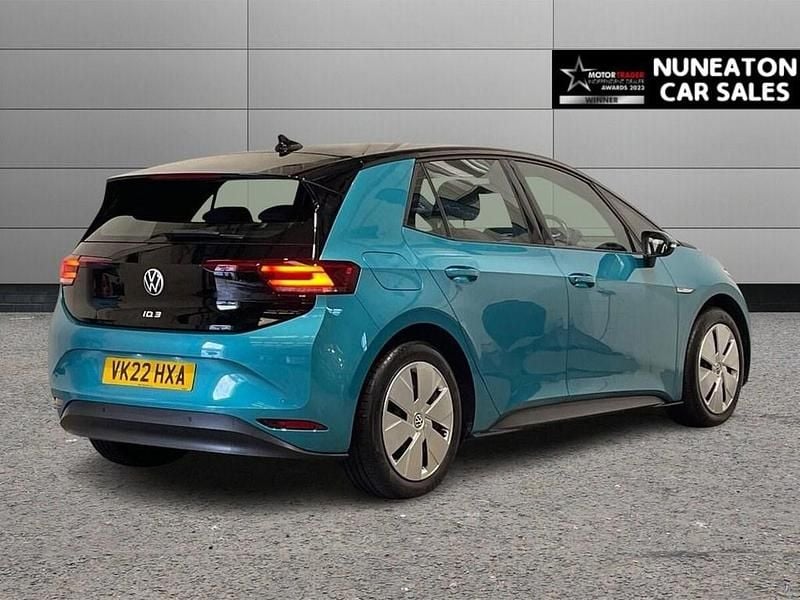 Used VW ID.3 Pro Performance 150 kW (204 HP) 2022 Blue Hatchback