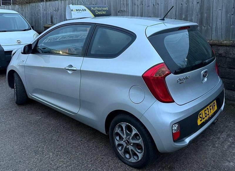 Used Kia Picanto City 68 HP (50 kW) 2013 Silver Hatchback