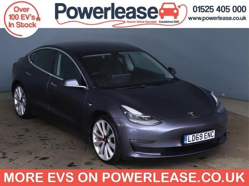 Used Tesla Model 3 Performance 82 kW (112 HP) 2019 Grey Sedan