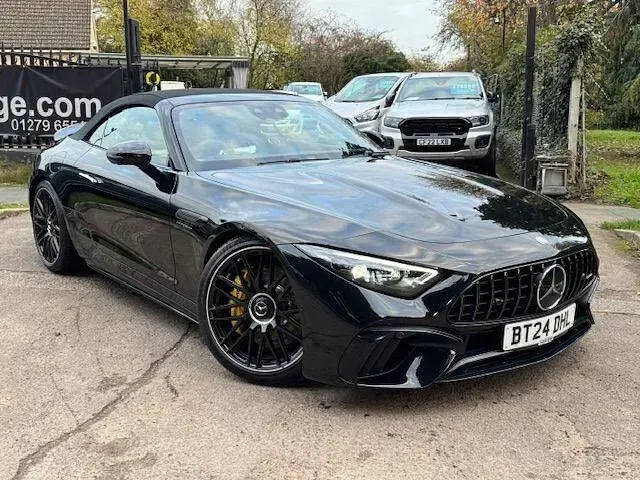 Used Mercedes SL63 AMG Premium Plus 2024 Black Cabriolet