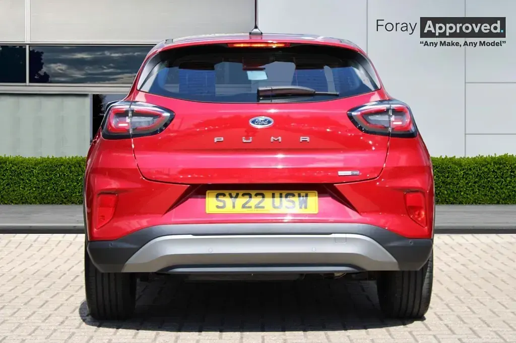 Used Ford Puma Titanium 2022 Fantastic red SUV