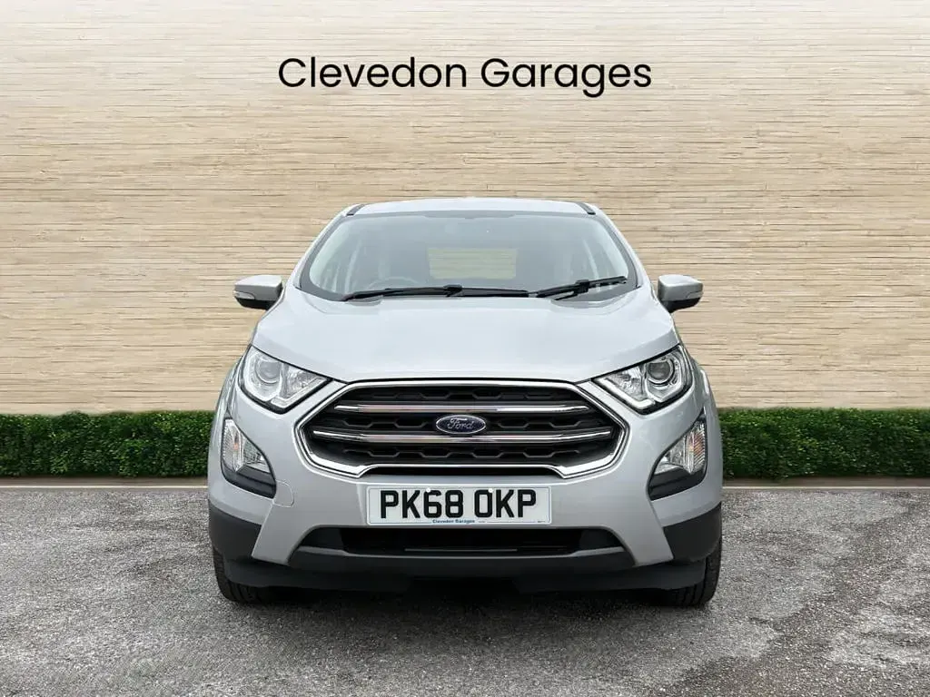 Used Ford Ecosport Zetec 125 HP (91 kW) 2018 Silver SUV
