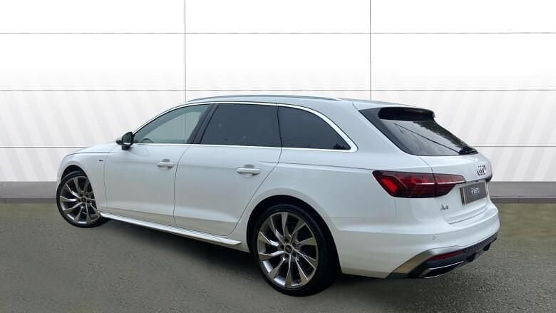 Used Audi A4 S-Line 204 HP (150 kW) 2023 White Estate