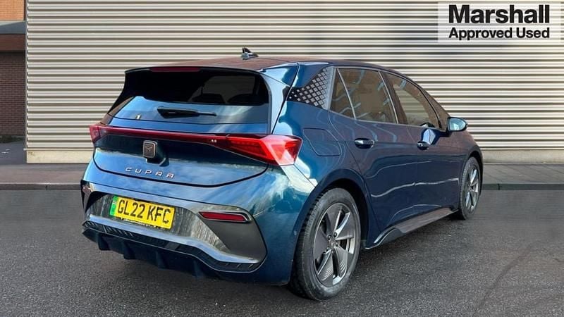 Used Cupra Born 150 kW (204 HP) 2022 Blue Hatchback
