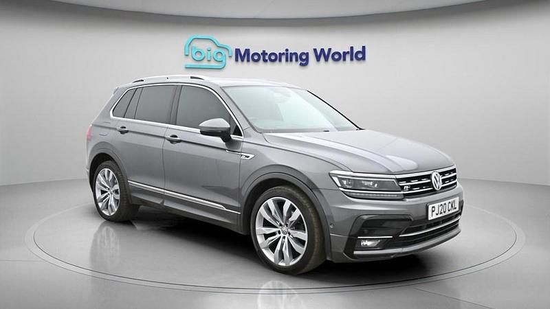Used VW Tiguan R-line 150 HP (110 kW) 2020 Grey SUV