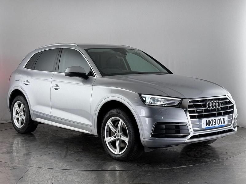 Silver Used 2019 Audi Q5 Sport SUV | £20,050 (Good price) - Image 1/4