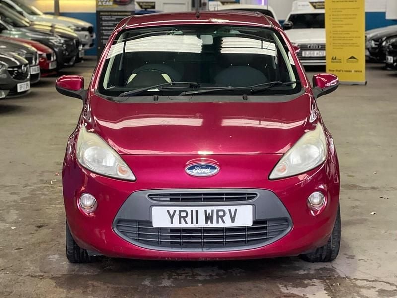 Used Ford Ka Zetec 69 HP (50 kW) 2011 Red Hatchback