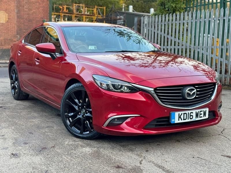 Red Used 2016 Mazda 6 Inclusive Sedan | £6,495 (Fair price) - Image 1/4