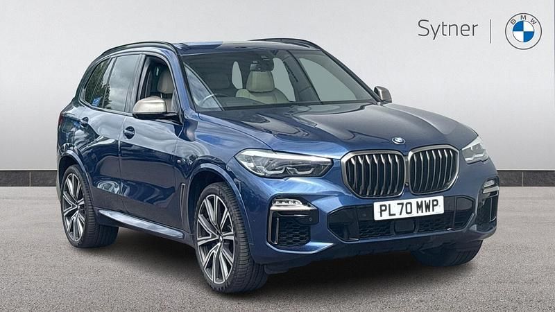 Blue Used 2020 BMW X5 M Sport SUV | £43,000 (Good price) - Image 1/4