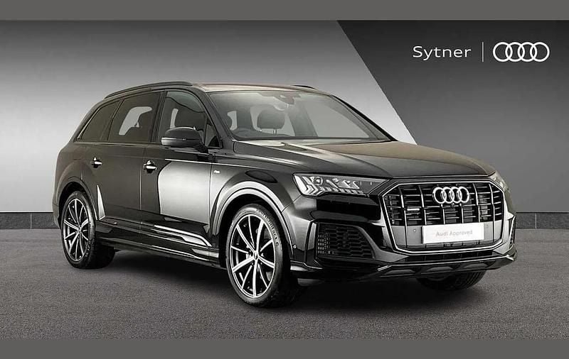 Black Used 2024 Audi Q7 S-Line SUV | £51,000 (Expensive) - Image 1/4