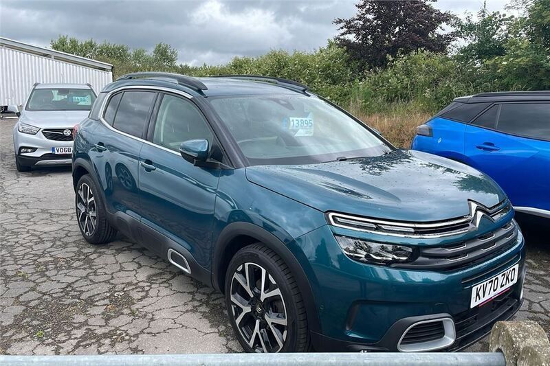 Blue Used 2021 Citroën C5 Aircross Shine SUV | £13,495 (Fair price) - Image 1/3