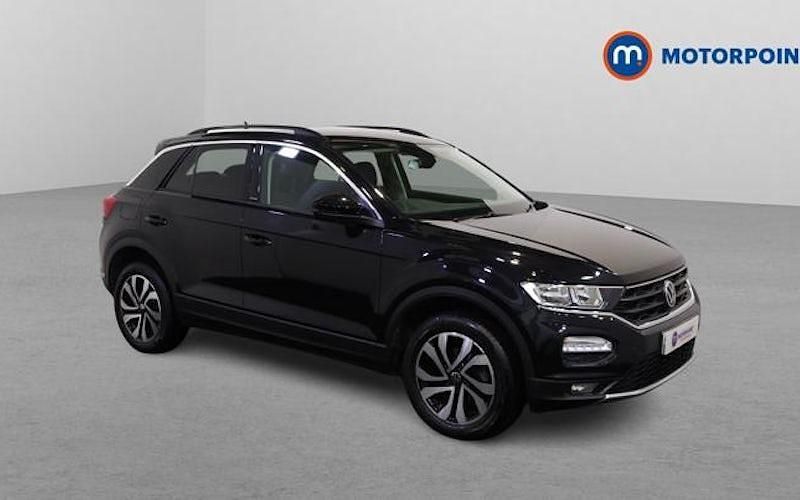 Black Used 2021 VW T-Roc Active SUV | £19,799 (Fair price) - Image 1/4