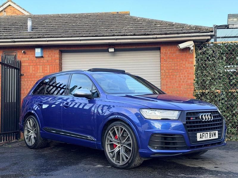 Used Audi SQ7 Advanced 435 HP (319 kW) 2017 Blue SUV