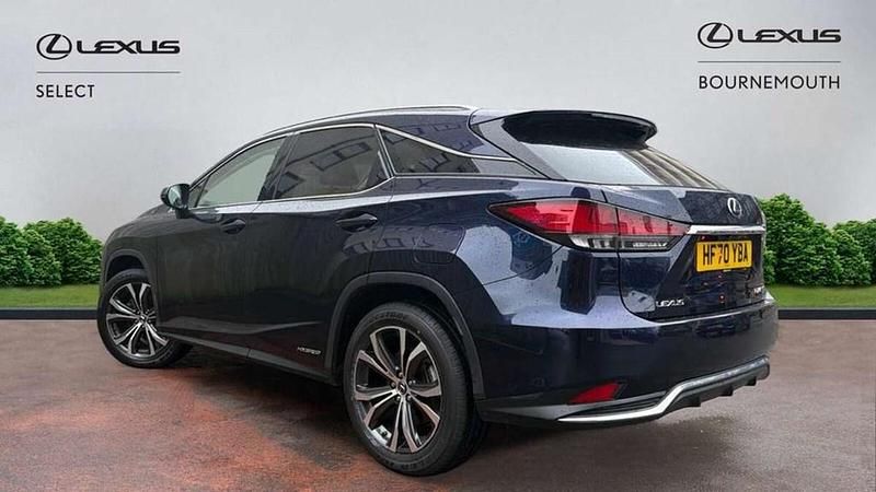 Used Lexus RX450h 308 HP (226 kW) 2020 Blue SUV