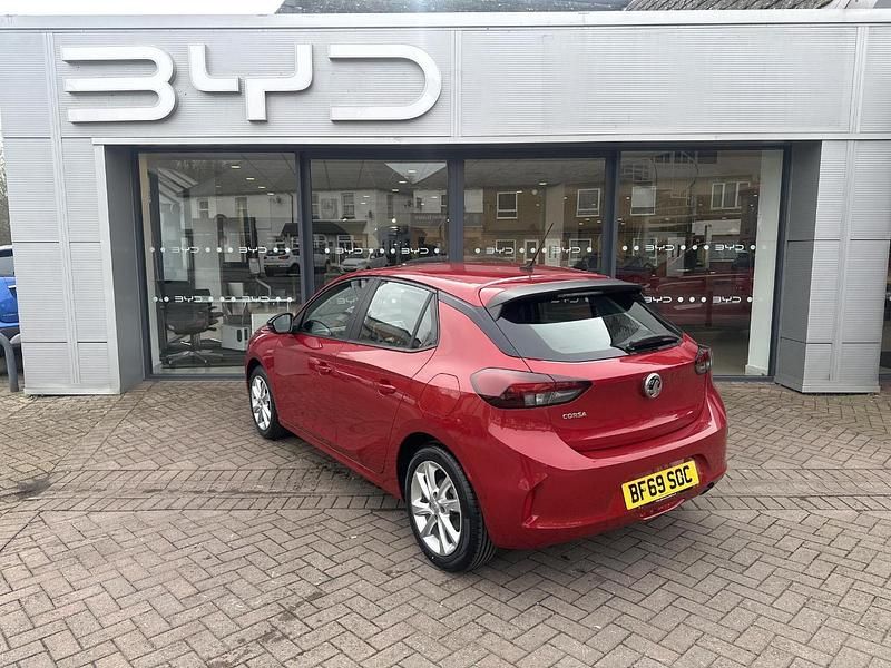 Used Vauxhall Corsa S 99 HP (72 kW) 2019 Red Hatchback