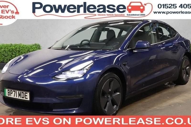 Used Tesla Model 3 Long Range AWD 254 kW (346 HP) 2022 Blue Sedan