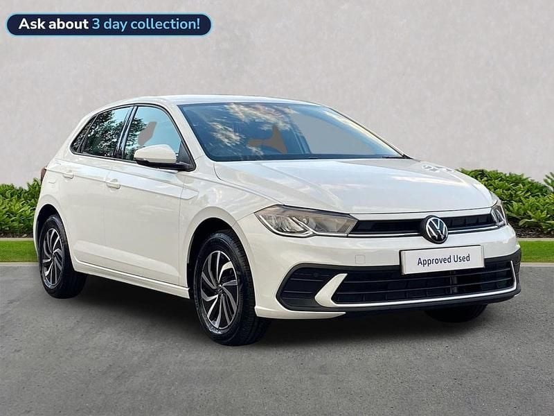White Used 2025 VW Polo Life Hatchback | £19,399 (Fair price) - Image 1/4