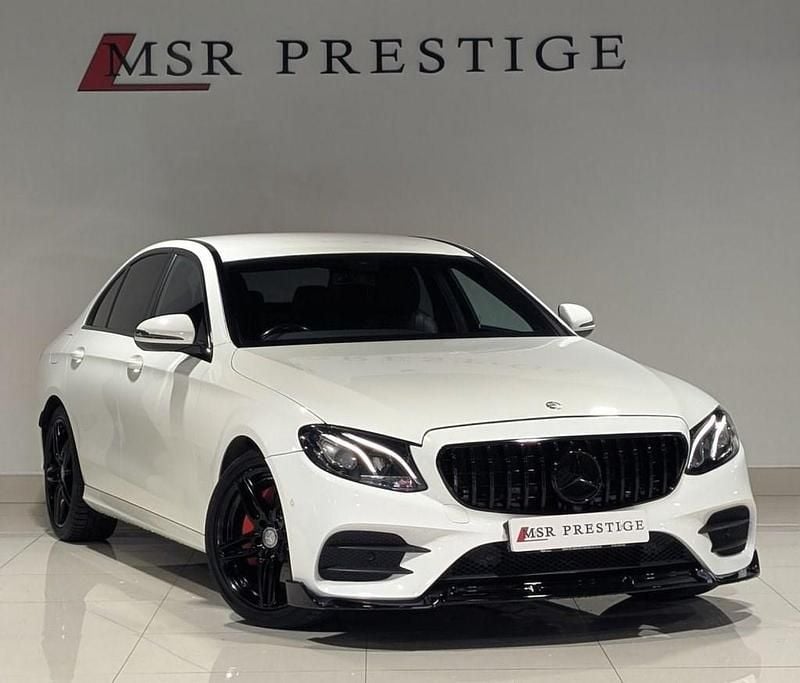 White Used 2016 Mercedes E220 AMG line Sedan | £13,995 (Fair price) - Image 1/4