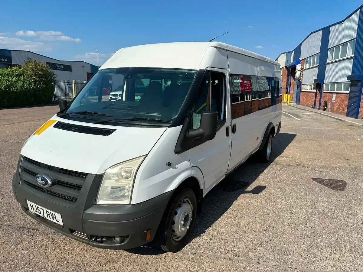 Used Ford Transit 140 HP (102 kW) 2007 White Van