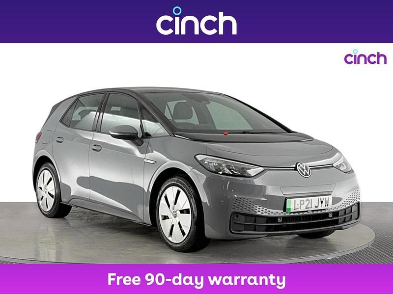Grey Used 2021 VW ID.3 Pro Performance Hatchback | £13,099 (Fair price) - Image 1/3