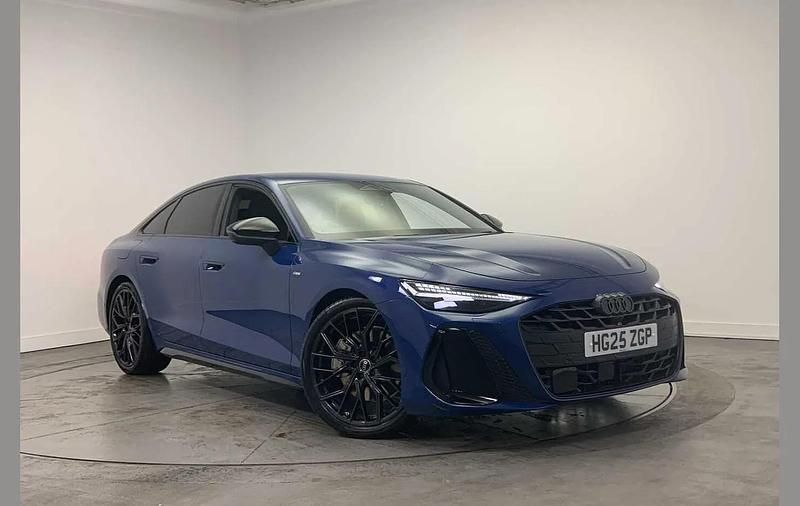 Blue Used 2025 Audi A6 S-Line Sedan | £56,900 - Image 1/4