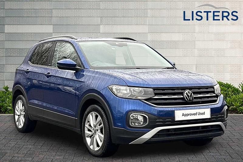 Blue Used 2022 VW T-Cross Active SUV | £17,995 (A bit pricey) - Image 1/4