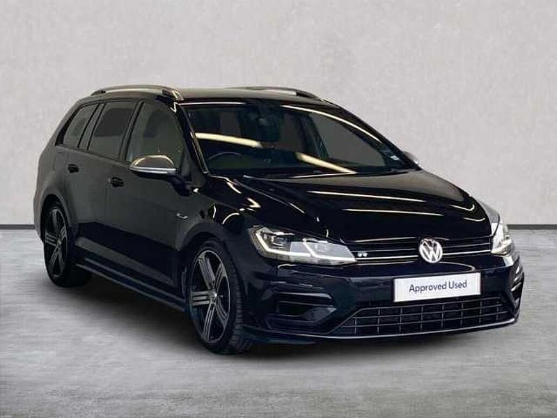 Black Used 2019 VW Golf VII R Estate | £19,990 (Super price) - Image 1/4