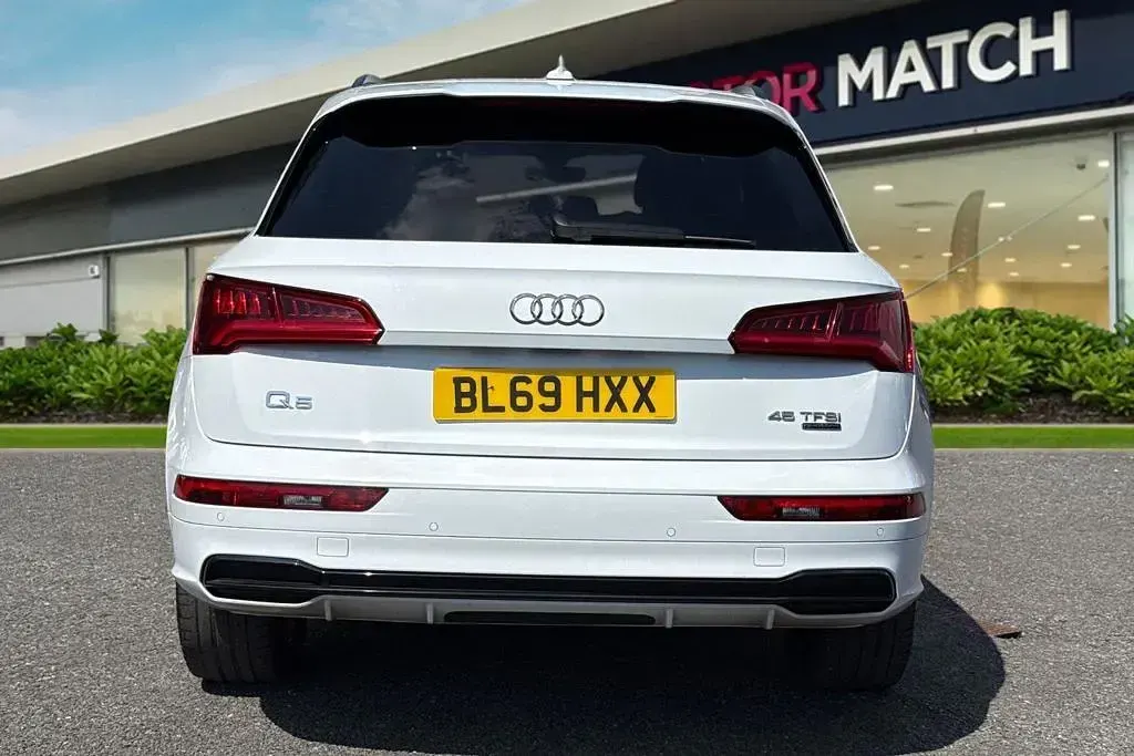 Used Audi Q5 Black Edition 2019 White SUV