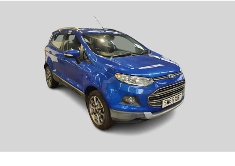 Used Ford Ecosport Titanium 2016 Blue SUV