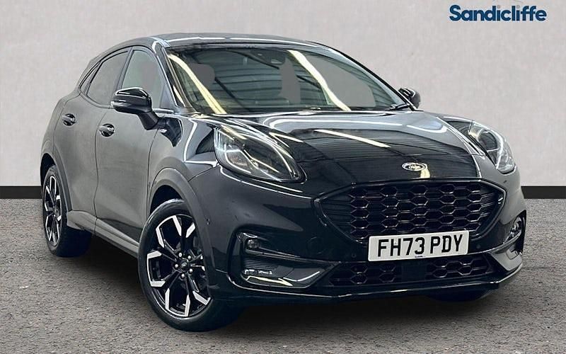 Black Used 2023 Ford Puma ST-Line X Hatchback | £17,905 - Image 1/4