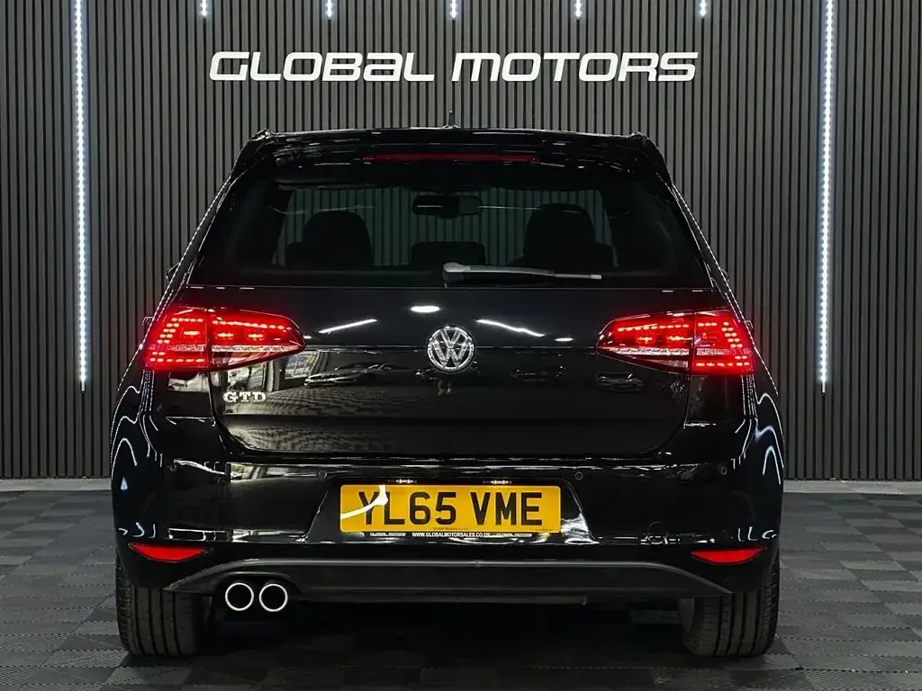 Used VW Golf VII GTD 184 HP (135 kW) 2016 Black Hatchback
