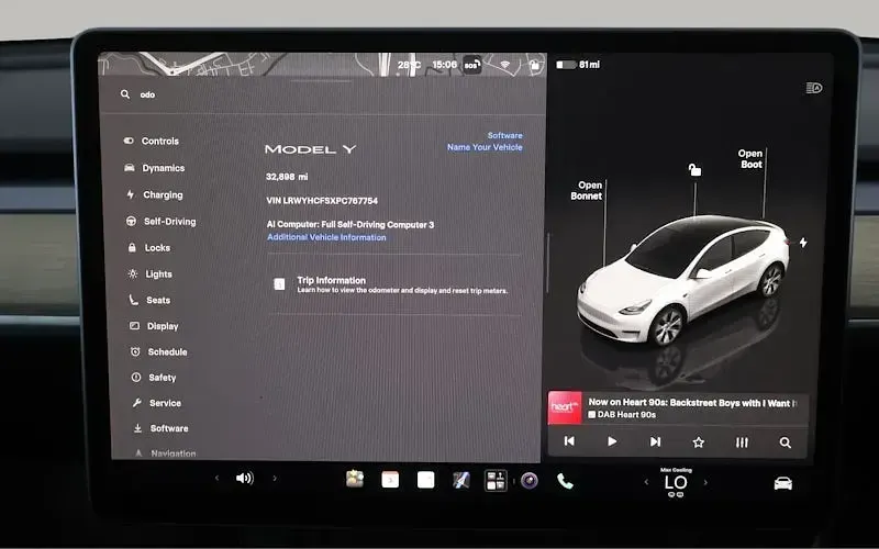 Used Tesla Model Y Standard Range 219 kW (299 HP) 2023 White SUV