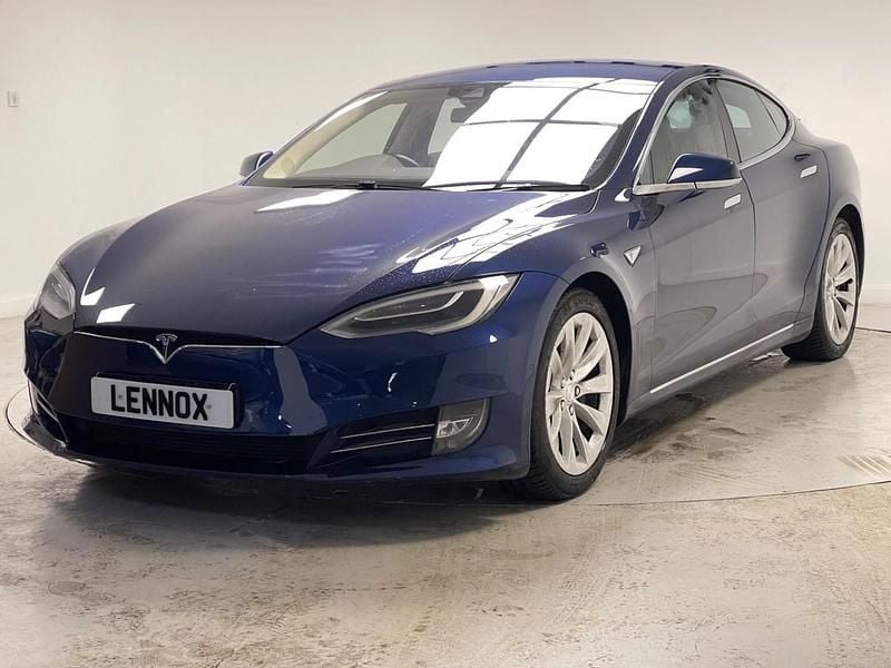 Used Tesla Model S 241 kW (328 HP) 2017 Blue Hatchback