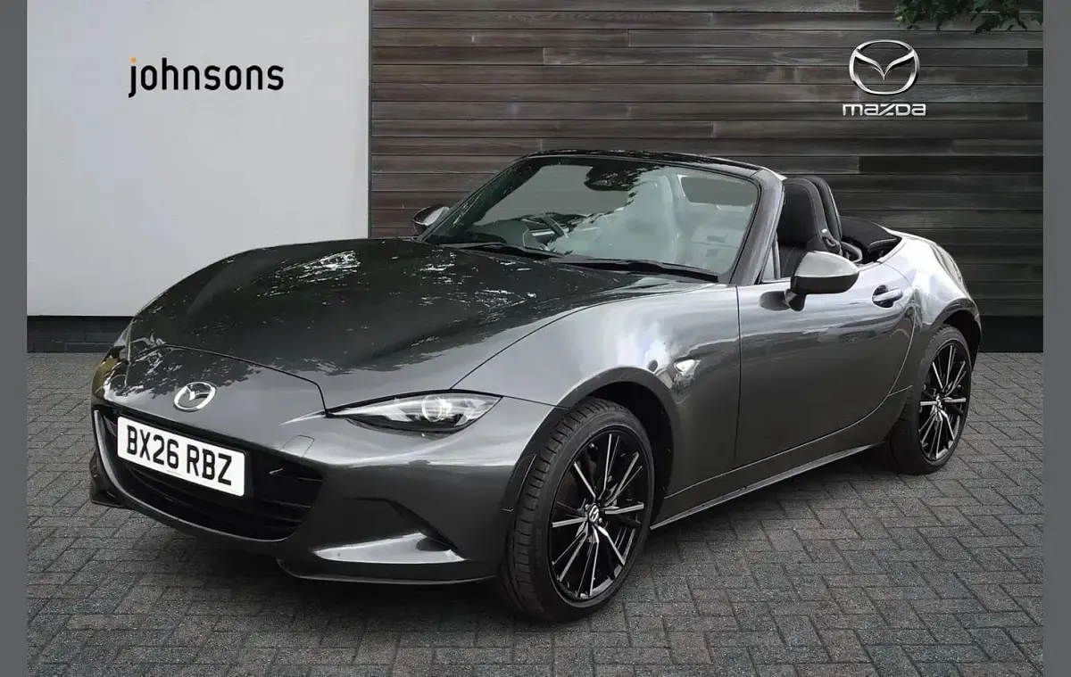New Mazda MX5 Exclusive-Line 184 HP (135 kW) 2026 Grey Cabriolet