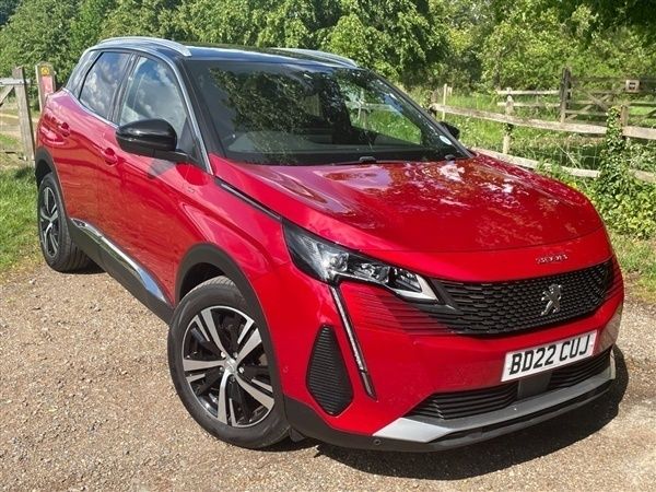Ultimate red Used 2022 Peugeot 3008 GTi SUV | £19,995 (Fair price) - Image 1/1