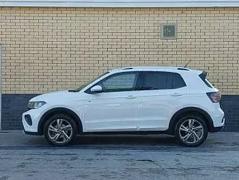 Used VW T-Cross R-line 115 HP (84 kW) 2024 White SUV
