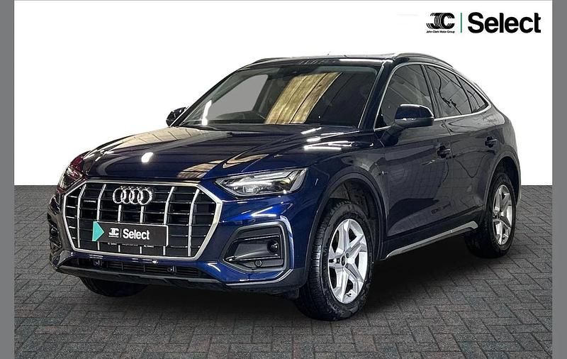 Used Audi Q5 Sportback Sport 261 HP (191 kW) 2022 Blue SUV