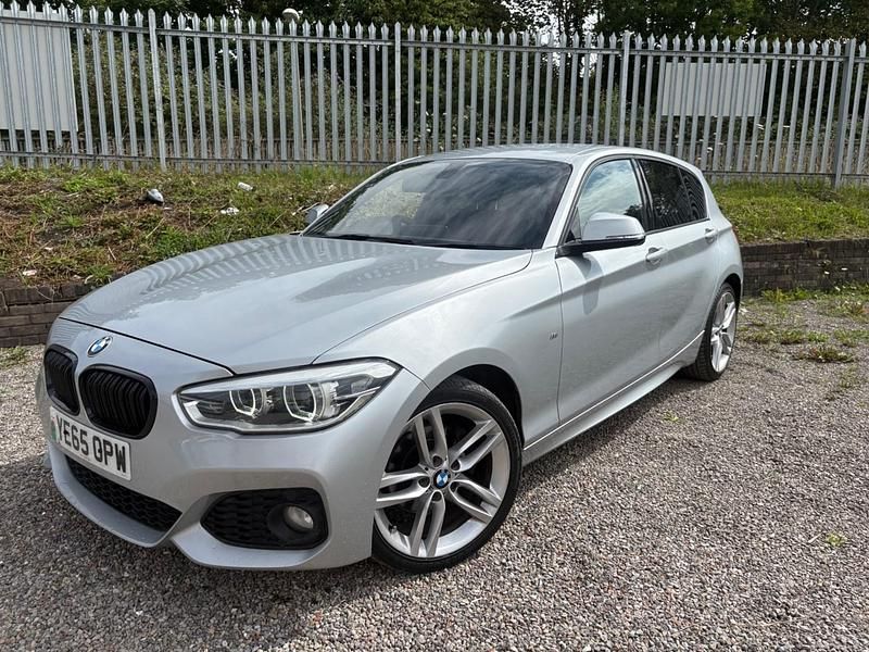 Silver Used 2015 BMW 120 M Sport Hatchback | £7,499 (Good price) - Image 1/4