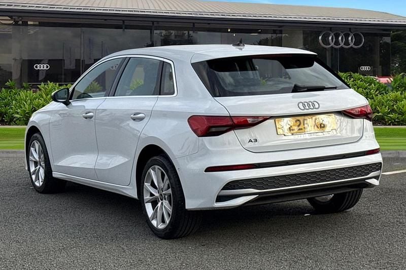 Used Audi A3 Sport 116 HP (85 kW) 2025 White Hatchback