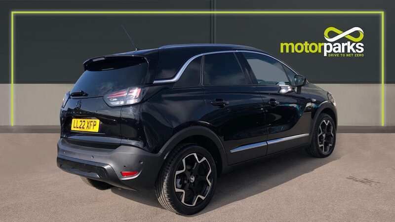 Used Vauxhall Crossland Ultimate 130 HP (95 kW) 2022 Black SUV