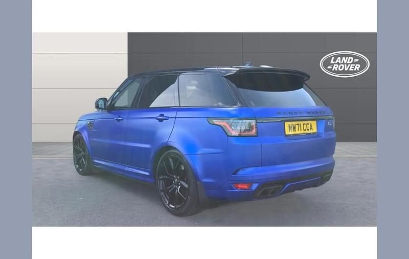 Used Land Rover Range Rover Sport SVR 575 HP (422 kW) 2022 Blue SUV