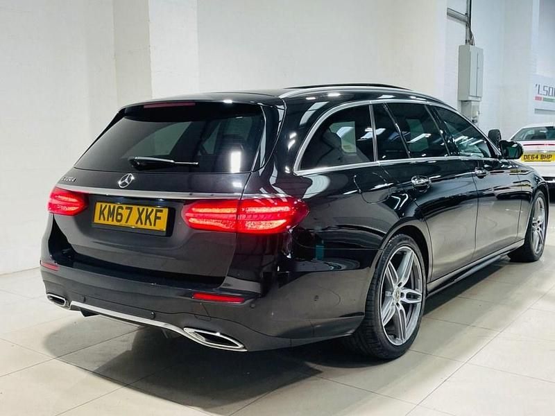 Black Used 2017 Mercedes E220 AMG Line Premium Estate | £18,500 (Fair price) - Image 1/4