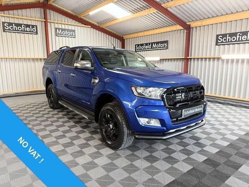 Blue Used 2019 Ford Ranger Limited Pickup | £19,990 - Image 1/4