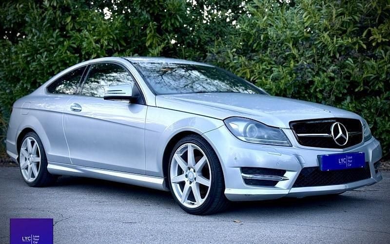 Begagnad Mercedes C180 AMG 156 HK (114 kW) 2012 Sportkupé