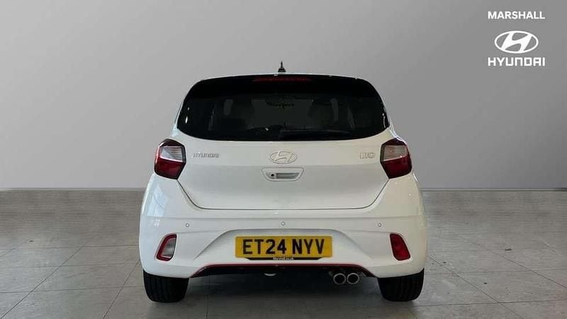 Used Hyundai i10 N Line 90 HP (66 kW) 2024 White  Hatchback
