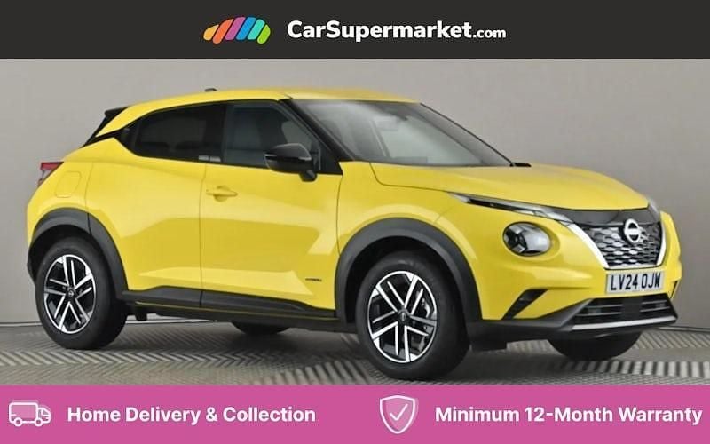 Yellow New 2024 Nissan Juke N-Connecta SUV | £19,997 (Good price) - Image 1/4