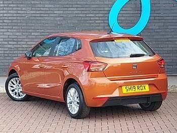 Used Seat Ibiza SE Technology 80 HP (58 kW) 2019 Orange Hatchback