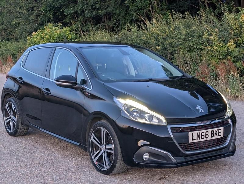 Black Used 2016 Peugeot 208 GT-line Hatchback | £4,195 (Super price) - Image 1/4