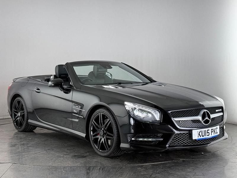 Used Mercedes SL400 AMG 333 HP (244 kW) 2015 Black Cabriolet